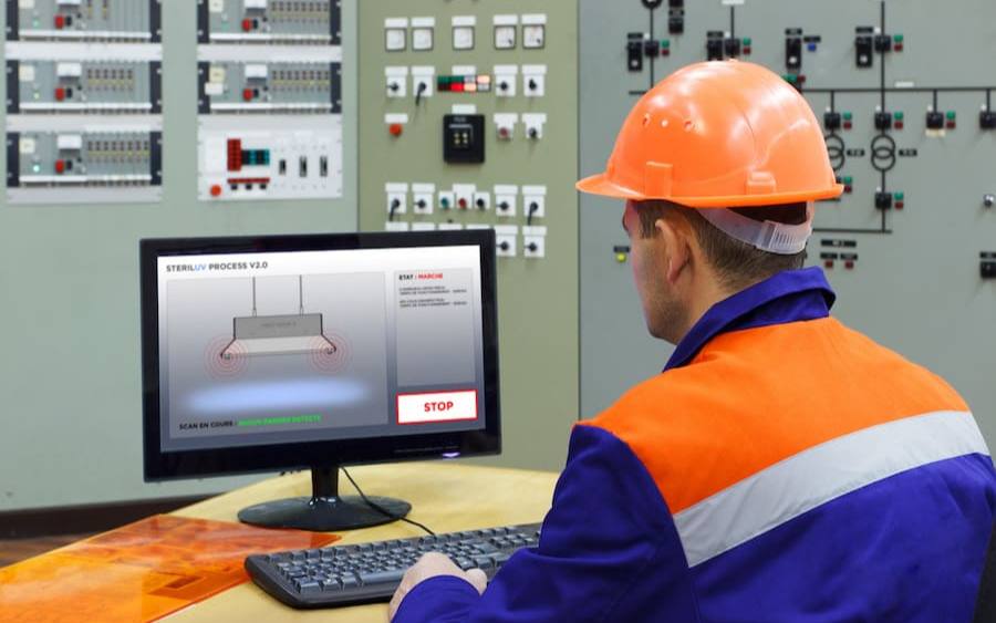 SterilUV industry - remote control system